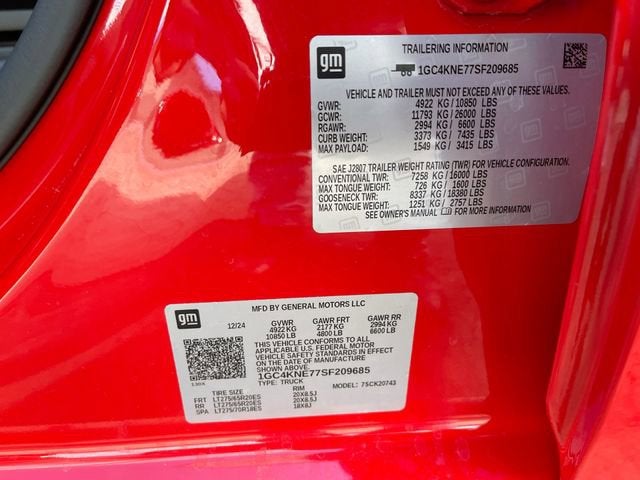 2025 Chevrolet Silverado 2500 HD LT