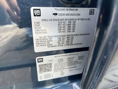 2022 Chevrolet Silverado 1500 LTD LT (2FL)