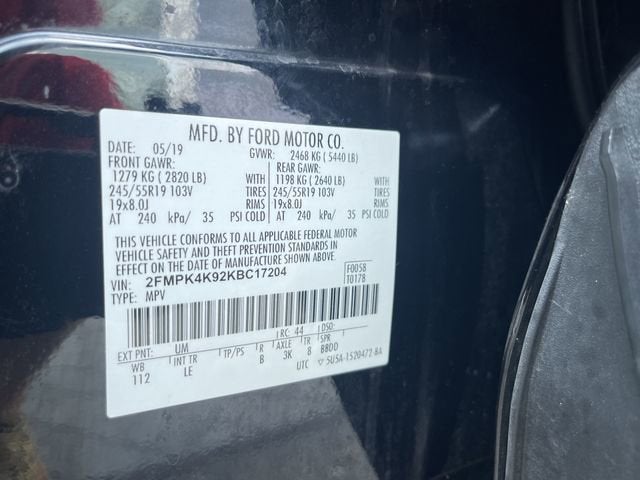 2019 Ford Edge Titanium