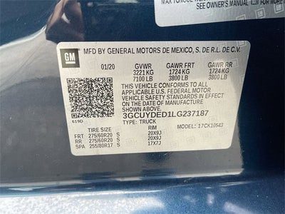 2020 Chevrolet Silverado 1500 LT