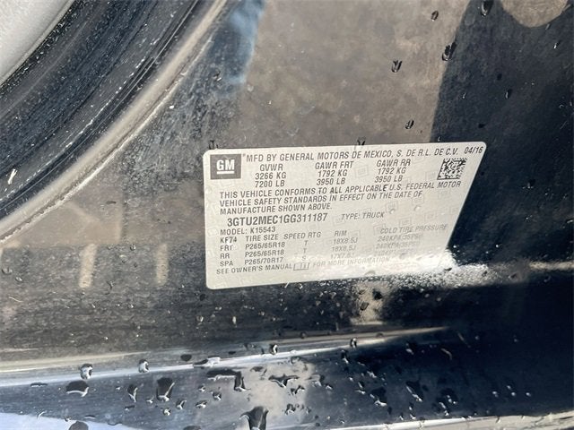 2016 GMC Sierra 1500 SLE