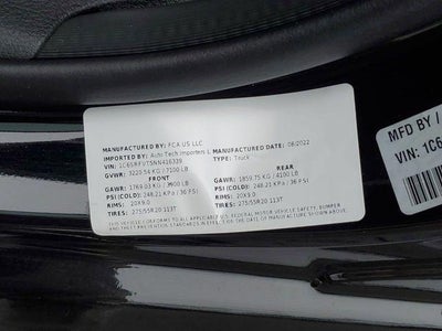 2022 RAM 1500 Sport