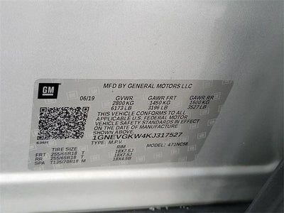 2019 Chevrolet Traverse LT Cloth