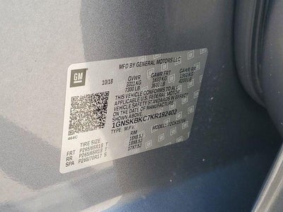 2019 Chevrolet Tahoe LT