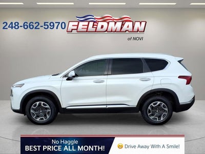 2021 Hyundai SANTA FE Hybrid Blue