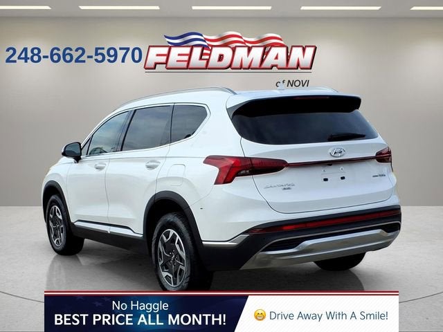 2021 Hyundai SANTA FE Hybrid Blue