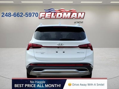 2021 Hyundai SANTA FE Hybrid Blue