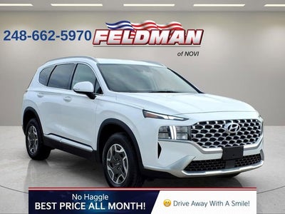 2021 Hyundai SANTA FE Hybrid Blue