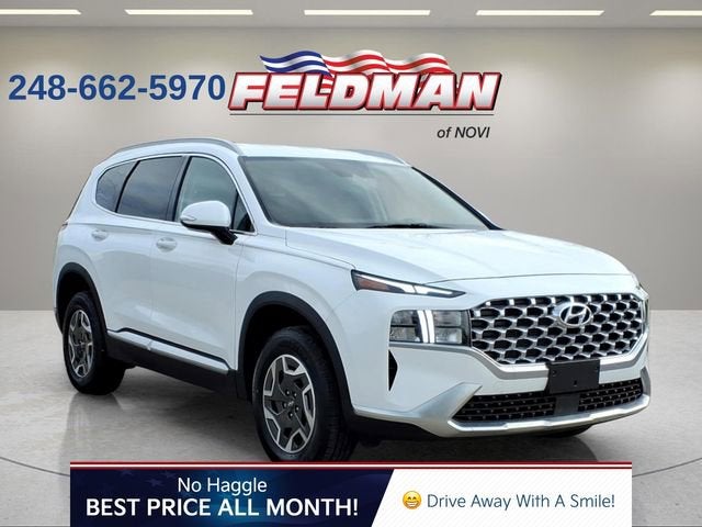 2021 Hyundai SANTA FE Hybrid Blue