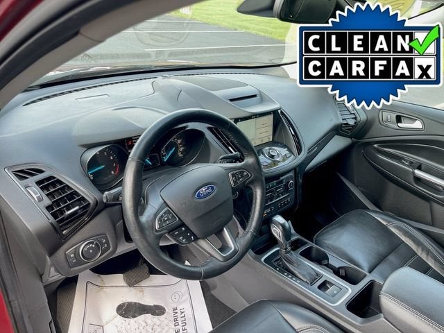 Used 2018 Ford Escape Titanium with VIN 1FMCU9J94JUD10127 for sale in Highland Charter Township, MI