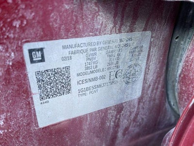 2018 Chevrolet Cruze LT