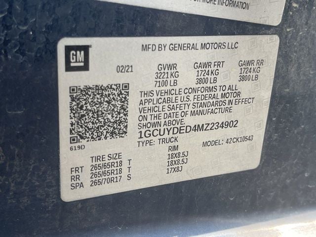 2021 Chevrolet Silverado 1500 LT