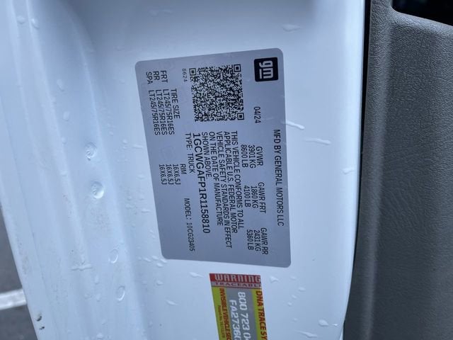 2024 Chevrolet Express Cargo Van Base