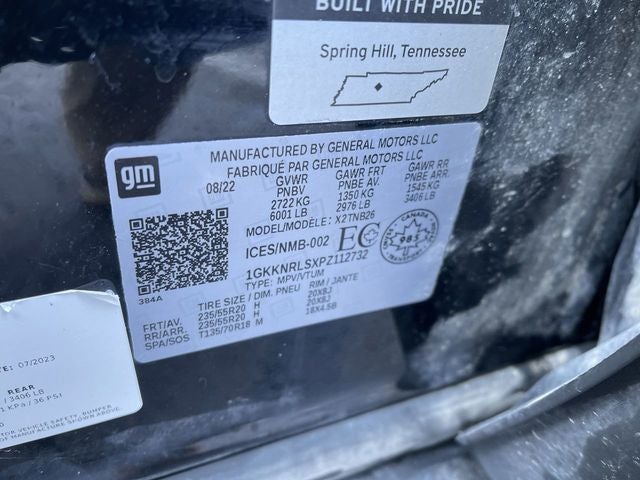 2023 GMC Acadia SLE