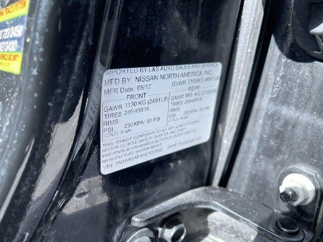 2017 Nissan Maxima SV