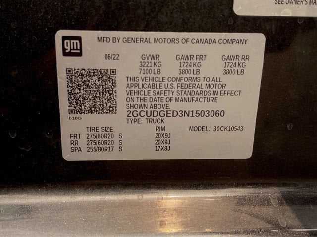 2022 Chevrolet Silverado 1500 LTZ