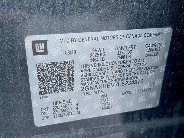 2020 Chevrolet Equinox LS