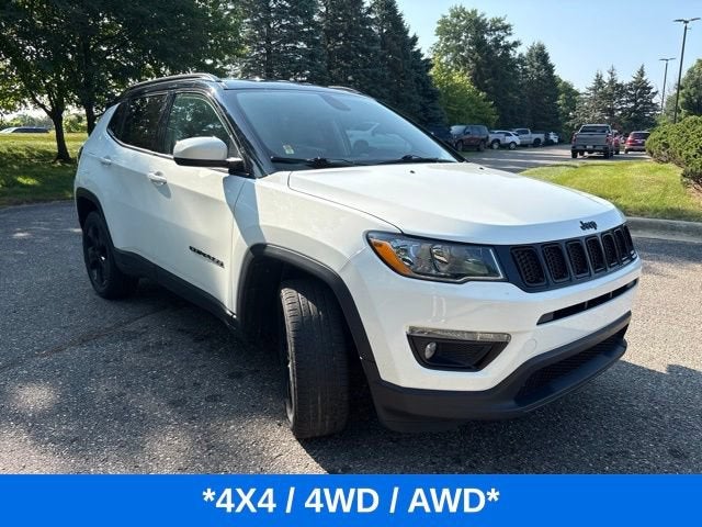 Used 2018 Jeep Compass Altitude with VIN 3C4NJDBBXJT394894 for sale in Highland Charter Township, MI