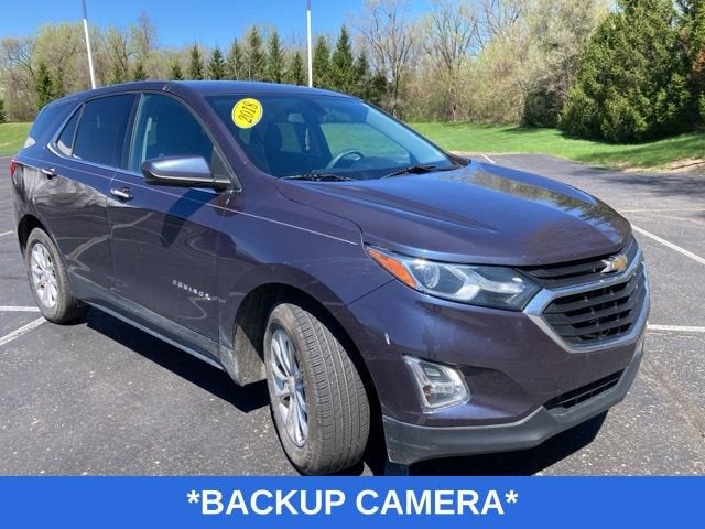 Used 2018 Chevrolet Equinox LT with VIN 3GNAXJEV0JS557714 for sale in Highland Charter Township, MI