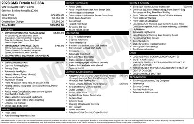 2023 GMC Terrain SLE