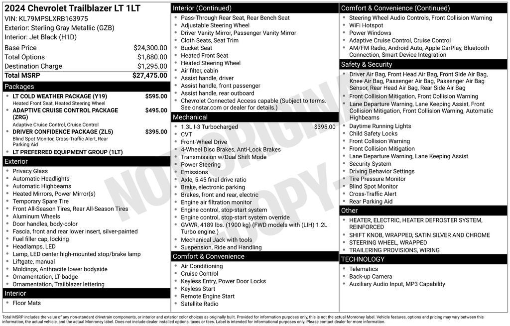 2024 Chevrolet TrailBlazer LT