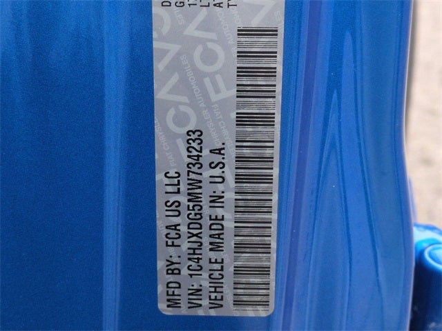 2021 Jeep Wrangler Unlimited Willys