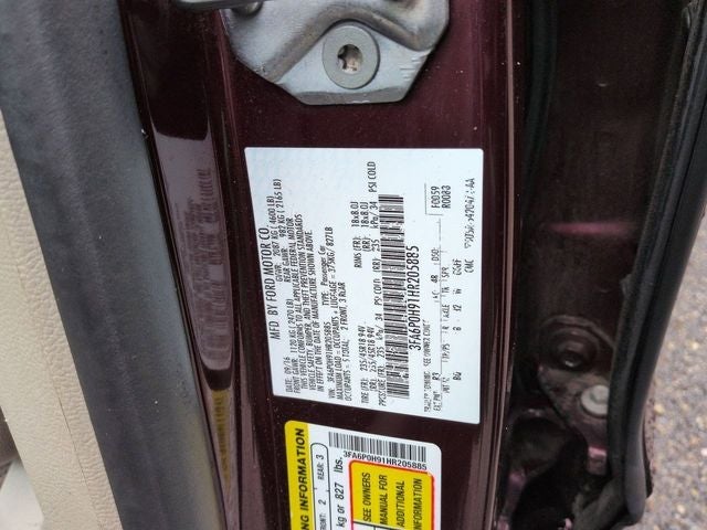 2017 Ford Fusion SE
