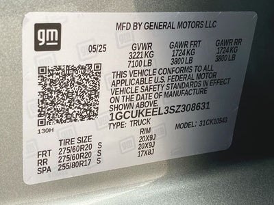 2025 Chevrolet Silverado 1500 RST