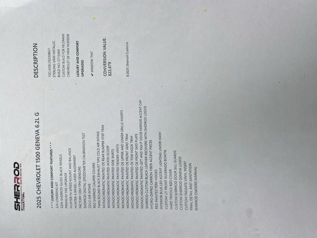 2025 Chevrolet Silverado 1500 RST