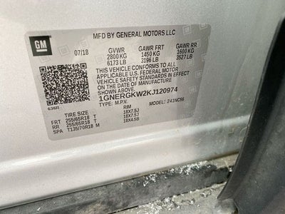 2019 Chevrolet Traverse LT Cloth w/1LT