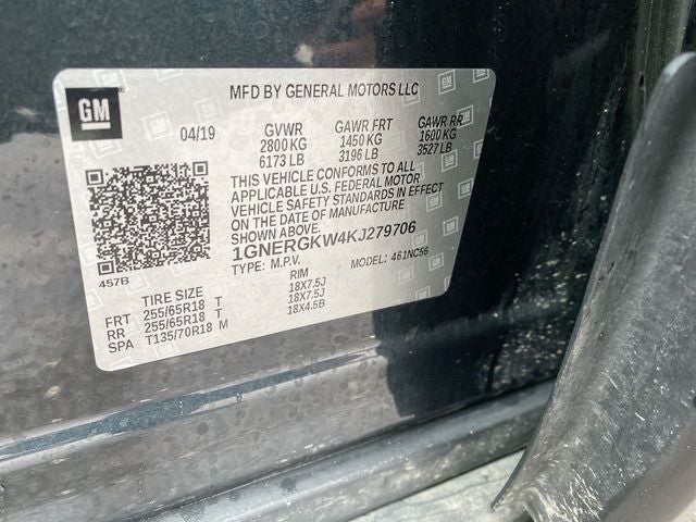 2019 Chevrolet Traverse LT Cloth w/1LT