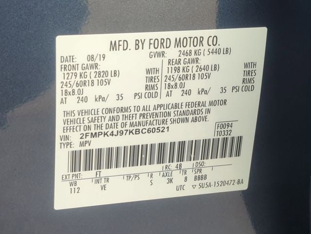 2019 Ford Edge SEL