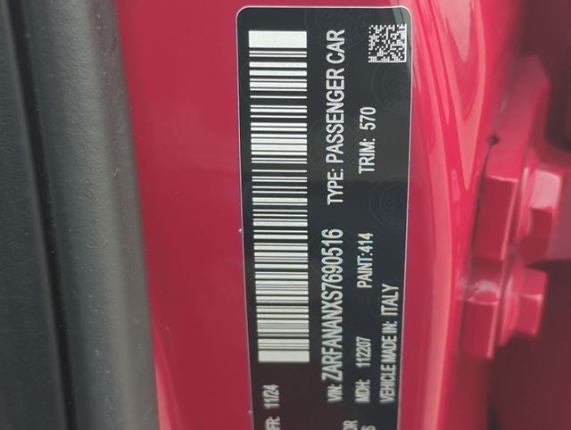 2025 Alfa Romeo Giulia AWD