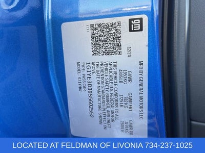 2025 Chevrolet Corvette Z06 2LZ