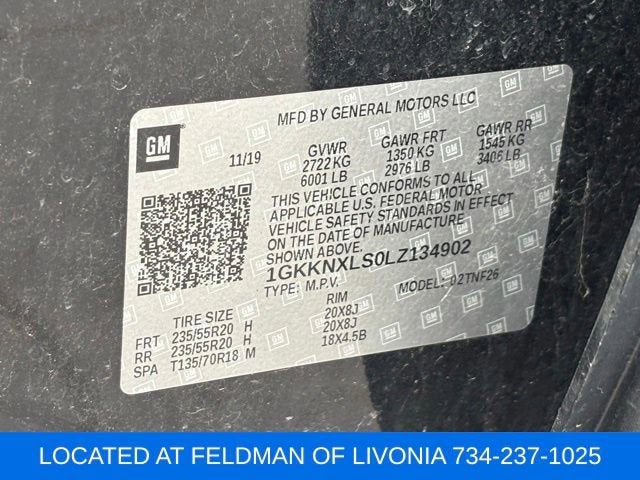 2020 GMC Acadia Denali