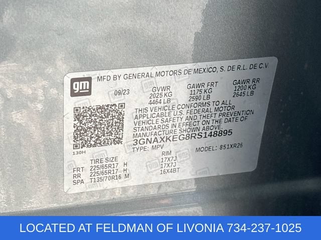 2024 Chevrolet Equinox LT