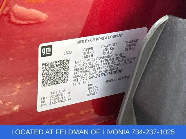 2024 Chevrolet Trax 1RS