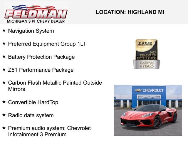 2026 Chevrolet Corvette Stingray 1LT