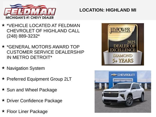 2026 Chevrolet Traverse LT