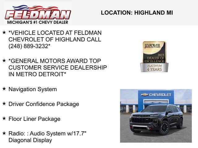 2026 Chevrolet Traverse Z71