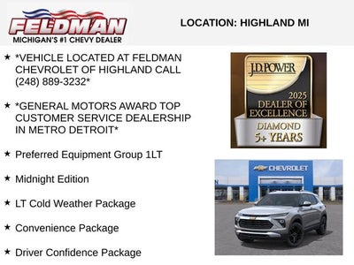 2026 Chevrolet Trailblazer LT