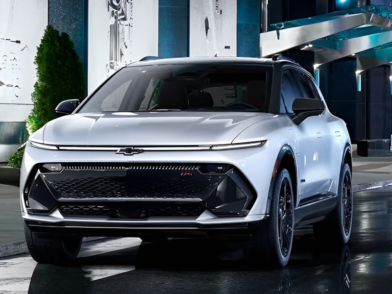 2025 Chevy Equinox EV parked in Highland MI